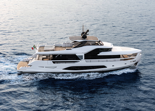 Ferretti Yachts presenta INFYNITO 80 nuovi orizzonti per spingersi oltre l’immaginazione.<br />
 